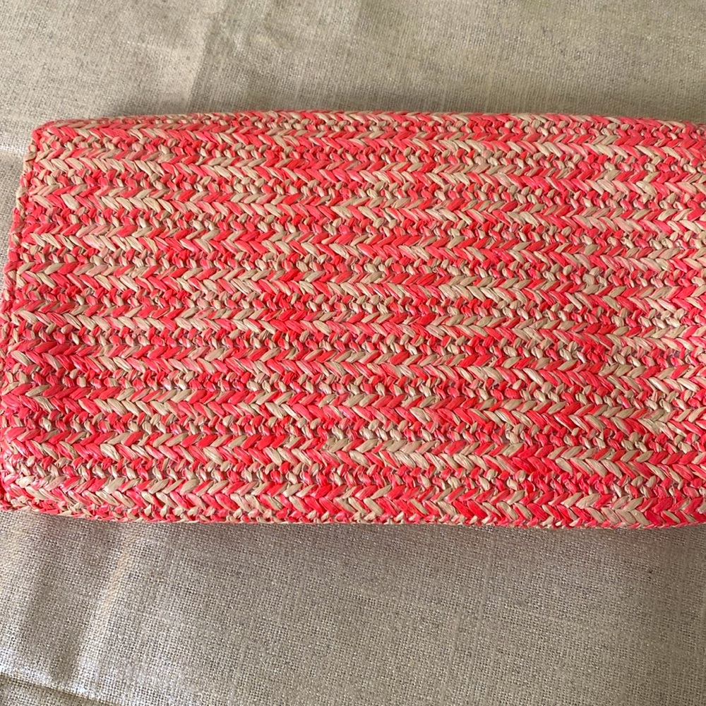 Vera Bradley Artistic orange and Blue Floral Wristlet - Picture 4 of 6